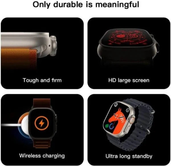 (ELE) UT-1029 TW8 ULTRA SMART WATCH