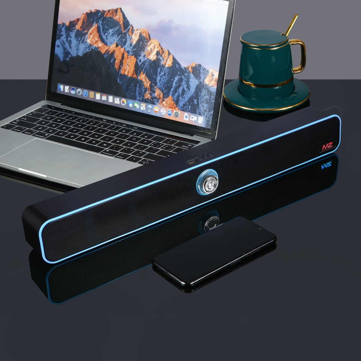(ELE) UT-1047 ππ ULTRA HIGH VOLUME MZ M31 SOUNDBAR BLUETOOTH SPEAKER ππ "Color as per availability"