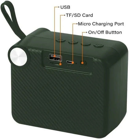 (ELE) UT-1051 ππ HIGH VOLUME SUPER SOUND MZ M406 SP BLUETOOTH SPEAKER ππ "Color as per availability"