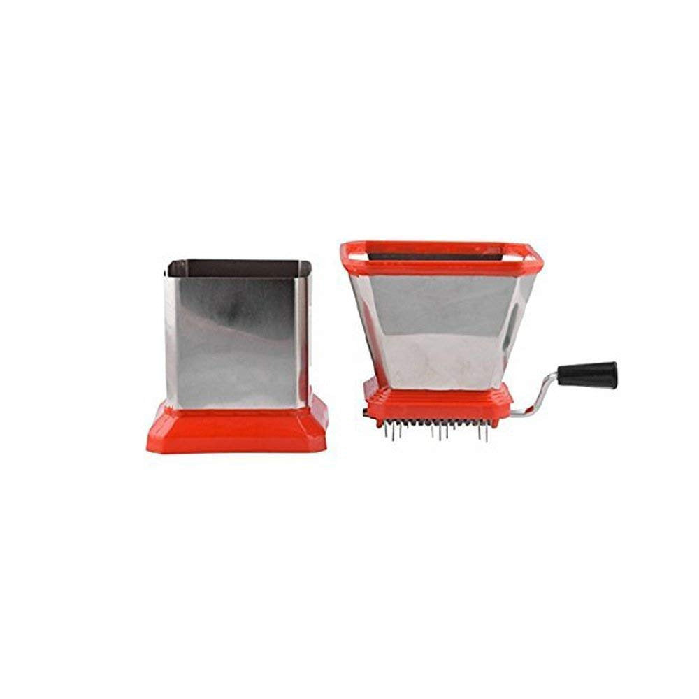 UT-1018 Stainless Steel Chilly Cutter and Dry Fruit Cutter Vegetable & Nuts Chopper RED