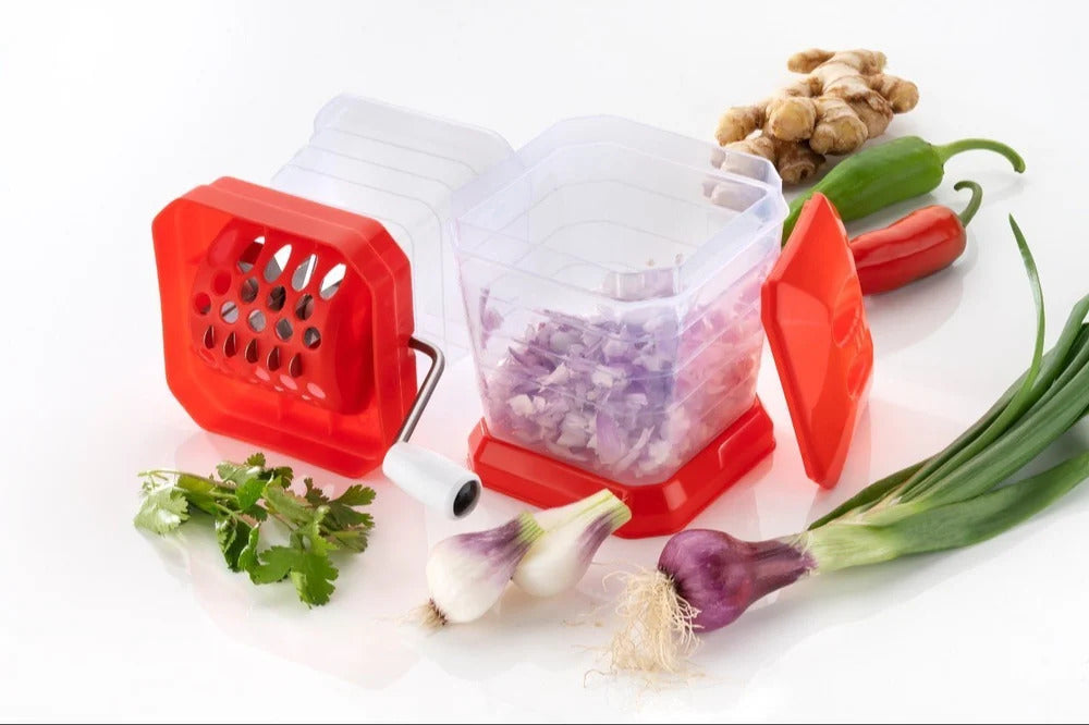 UT-1020 Chopper Onion Cutter Chilli Cutter (Red Colour)