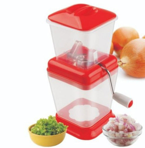 UT-1020 Chopper Onion Cutter Chilli Cutter (Red Colour)