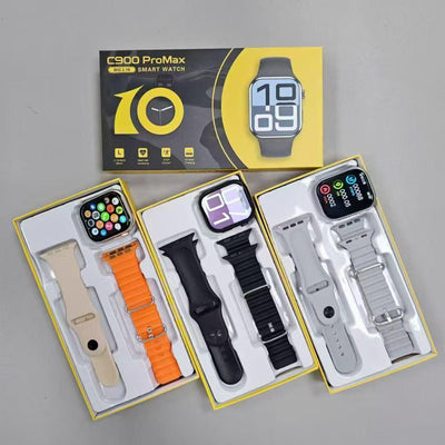 (ELE) UT-1023   ⌚⌚  C900 PRO MAX SMART WATCH "Color as per availability" ⌚⌚