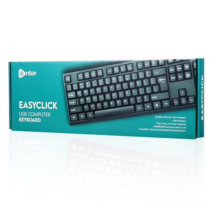 (ELE) UT-1077   ENTER EASYCLICK KEYBOARD – WIRED