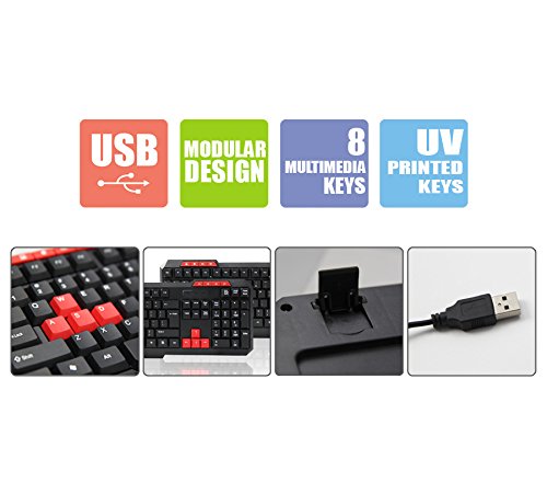 (ELE) UT-1074   💻💻 ZEBRONICS KM2000 Multimedia Keyboard 💻💻