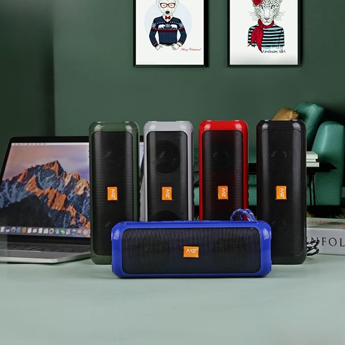 (ELE) UT-1058    🔊🔊 SUPER SOUND WITH COLORFUL LIGHT MZ M58VP BLUETOOTH SPEAKER 🔊🔊 "Color as per availability"