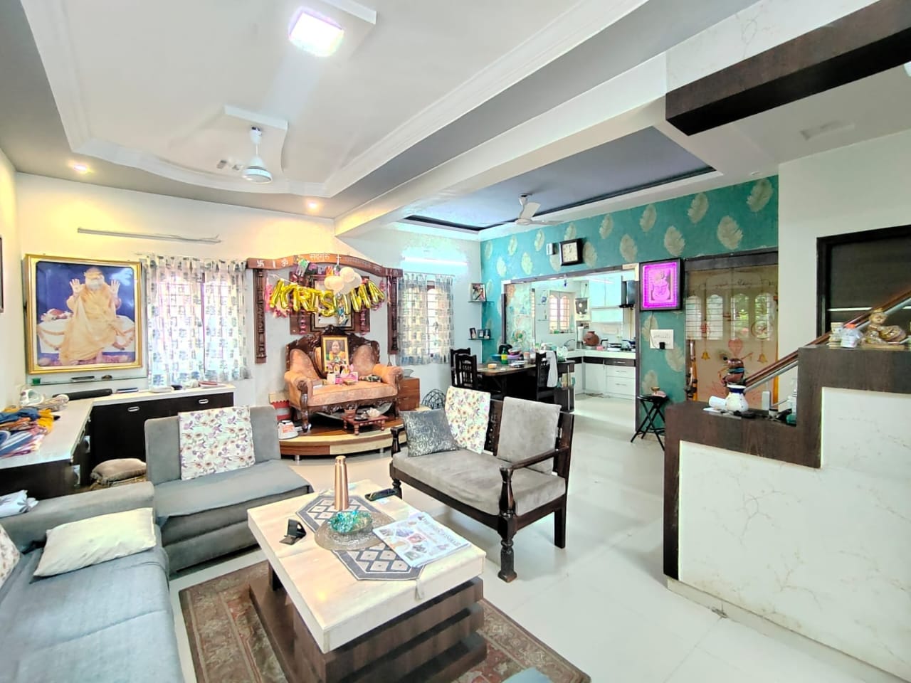 JR1023 - મોટેરા (અમદાવાદ) ખાતે 319 Sq. Yards નો Fully Furnished Bungalow વેચાણ માટે — Private Garden અને Terrace Garden સાથે