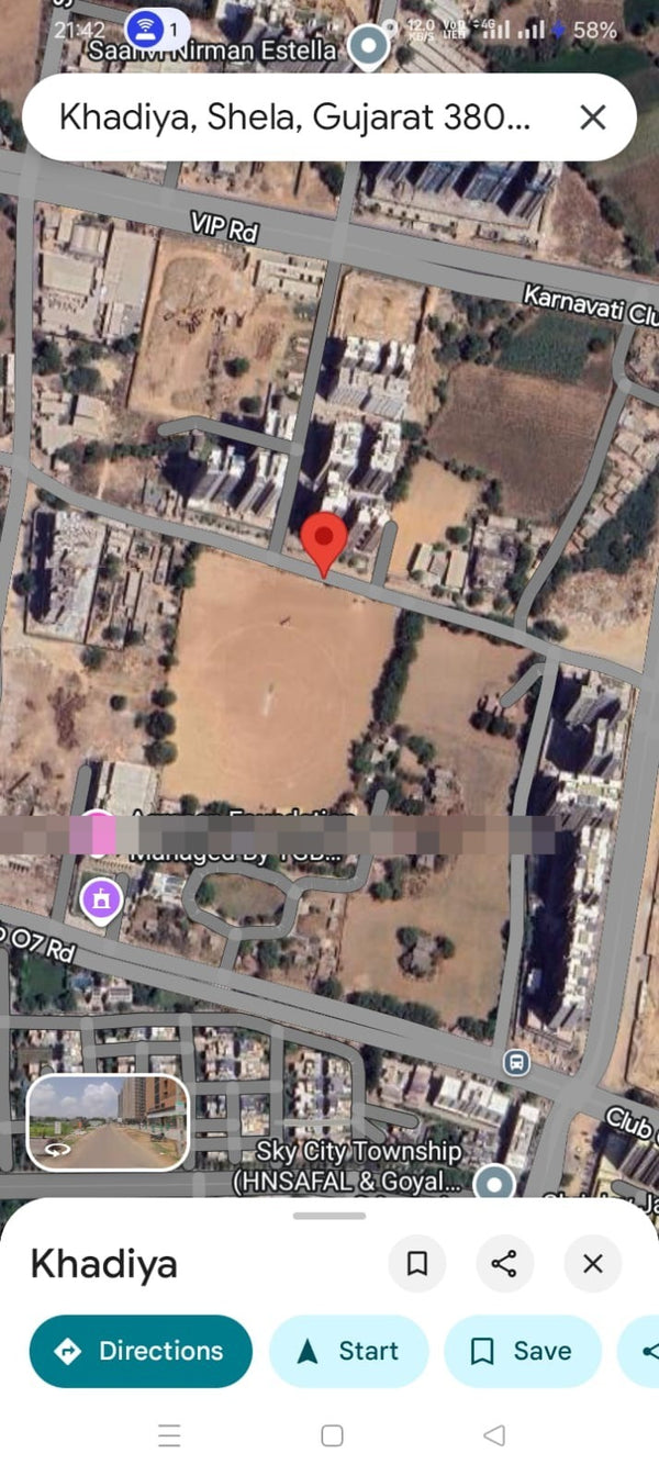 JR1040 - અમદાવાદ (શેલા) ખાતે 11.70 વીઘા ટાઇટલ ક્લિયર સ્કીમ લાયક જમીન વેચાણ માટે ઉપલબ્ધ - (તાલુકો -સાણંદ)