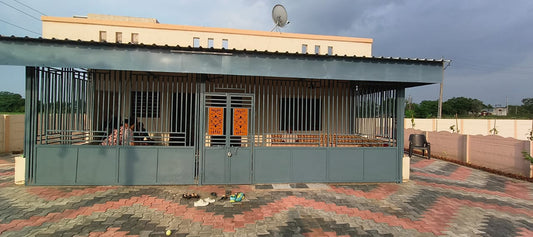 JR1060 - કડી (ઊંટવા ગામ) ખાતે 3 વિઘાનું તૈયાર ફાર્મ હાઉસ વેચાણ માટે — વિશાળ ખુલ્લી જગ્યા સાથે