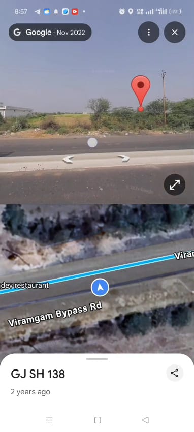 JR1029 - વિરમગામ માં રોડ ટચ 7વીઘા જમીન વેચવાની છે - ટાઈટલ ક્લીયર