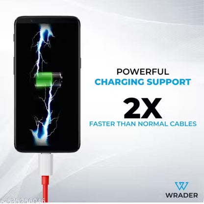 (ELE) UT-1002   ⚡⚡ Dash USB-C Flat Data Charging Cable (ONLY CABLE)⚡⚡