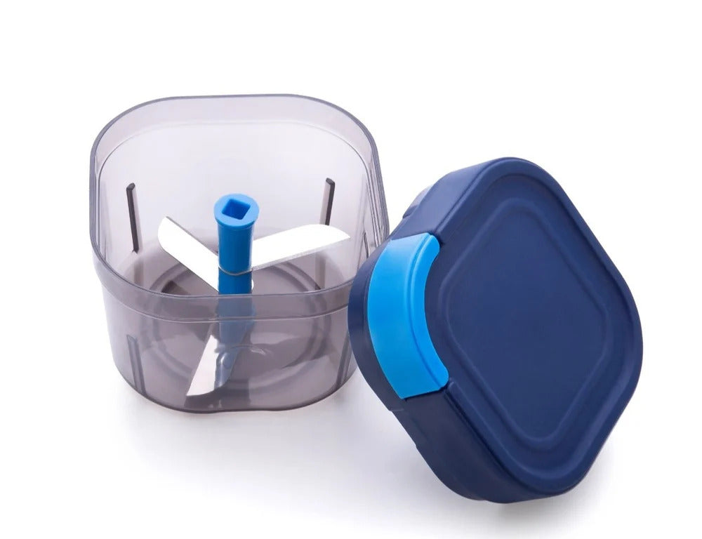 UT-1003 SQUARE CHOPPER 600 ML, Color Blue