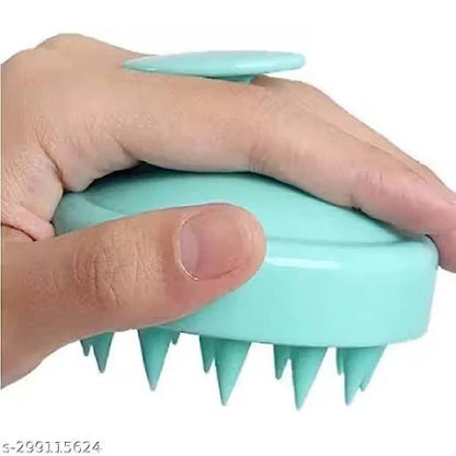 UT-1109   Hair Scalp Massager Shampoo Brush |Hair Washing Brush Silicone Head for Body Massager Brush