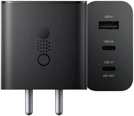 (ELE) UT-1009     ⚡⚡ 65W Ultra fast GaN 3 A Multiport Mobile Charger ⚡⚡