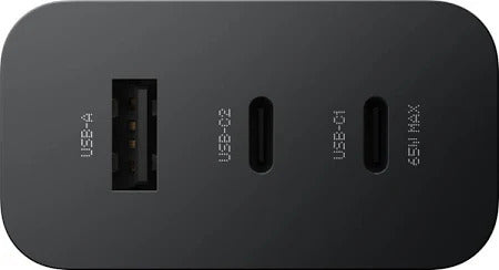 (ELE) UT-1009     ⚡⚡ 65W Ultra fast GaN 3 A Multiport Mobile Charger ⚡⚡