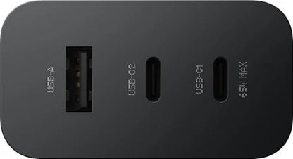 (ELE) UT-1009     ⚡⚡ 65W Ultra fast GaN 3 A Multiport Mobile Charger ⚡⚡