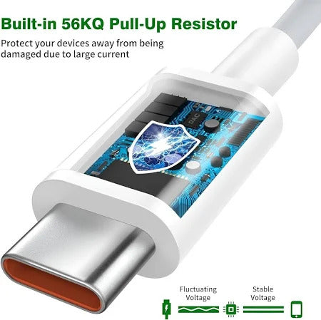 (ELE) UT-1011   ⚡⚡ SUPER FAST 120W (1.5 MTR) CHARGING CABLE ⚡⚡