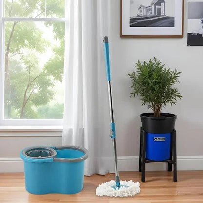 UT-1123 Home Extendable Handle Plastic Spin Mop Bucket