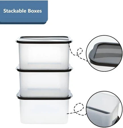 UT-1089    MODULAR CONTAINER BOX PACK OF 3