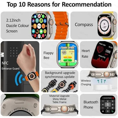 (ELE) UT-1026    H8 PRO MAX smart watch