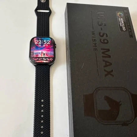 (ELE) UT-1034    WS-S9 MAX SUPER SMART WATCH "Color as per availability"