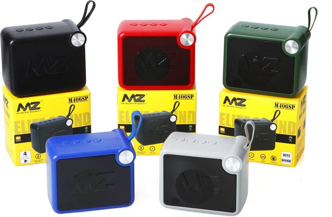 (ELE) UT-1051    🔊🔊 HIGH VOLUME SUPER SOUND MZ M406 SP BLUETOOTH SPEAKER 🔊🔊 "Color as per availability"