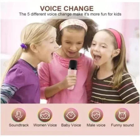 (ELE) UT-1068     🔊🎵🎤  K12 Wireless Karaoke Dual Mic Speaker 🔊🎵🎤 "Color as per availability"