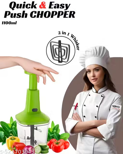 UT-1010 2 IN 1 PUCH CHOPPER 1100 ML