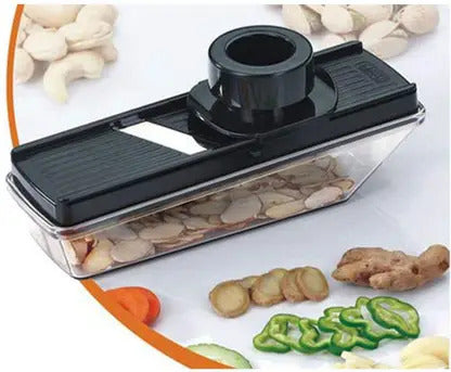 UT-1016  Manual Dry Fruit Slicer - Stainless Steel Blade Cutter for Kitchen and Home Use - Perfect for Choppi