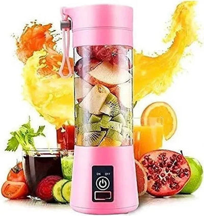 UT-1201   Actrovax Plastic Electric Usb Bottle 4 Blades Blender Hand Juicer