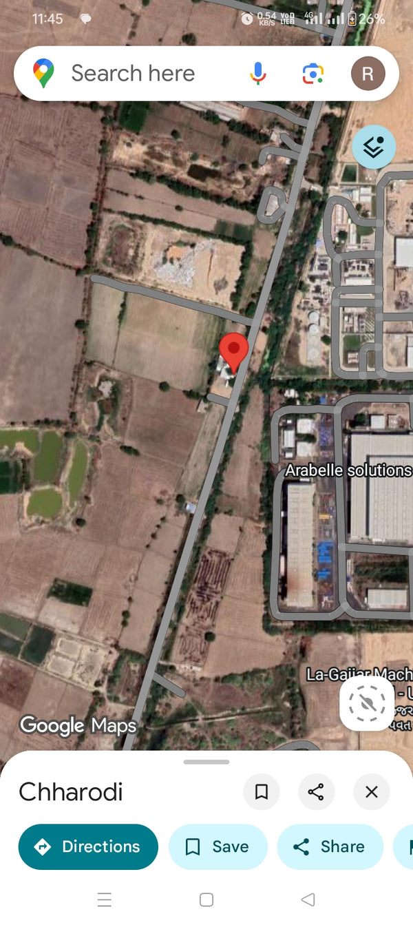 JR1068 - સાણંદ (શિયાવાડા) માં 26 વીઘા રોડ ટચ જમીન વેચાણ માટે ઉપલબ્ધ